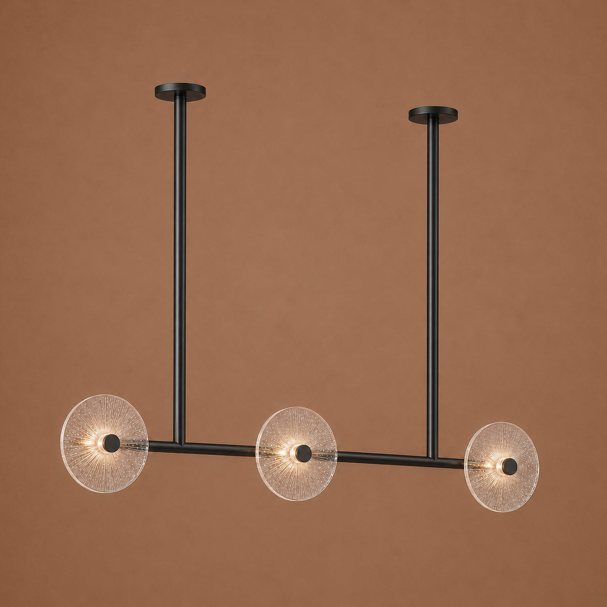 Cirkulos Iris 6 Light LED Linear Bar Pendant