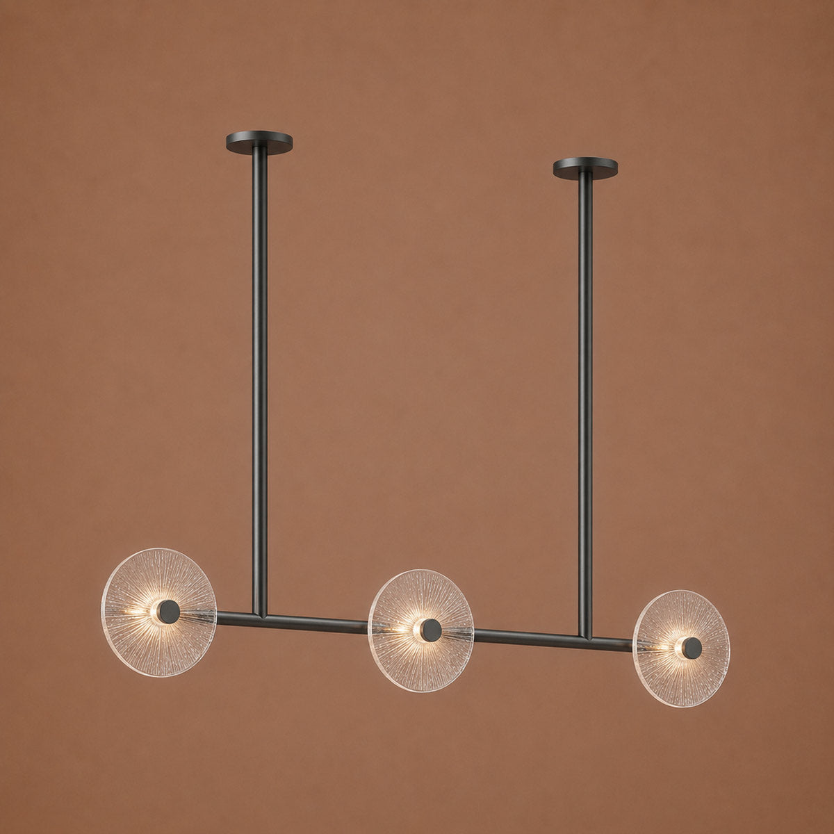Cirkulos Iris 6 Light LED Linear Bar Pendant