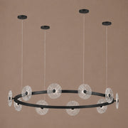 Cirkulos Lunos 10 Light LED Round Pendant
