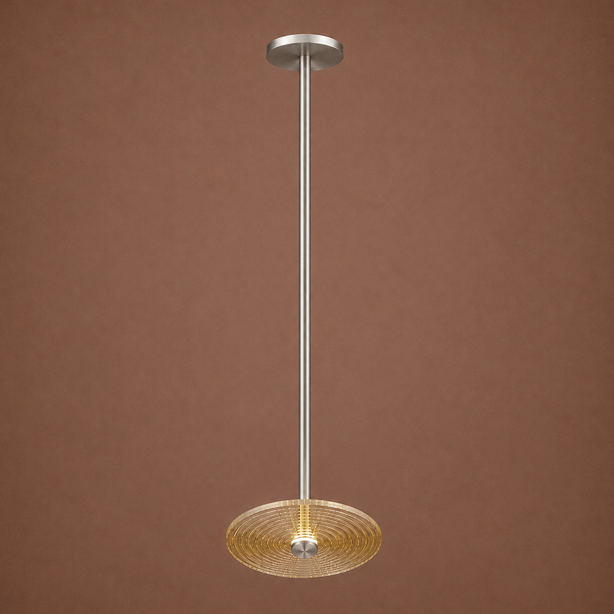 Cirkulos Lunos 1 Light LED Single Pendant