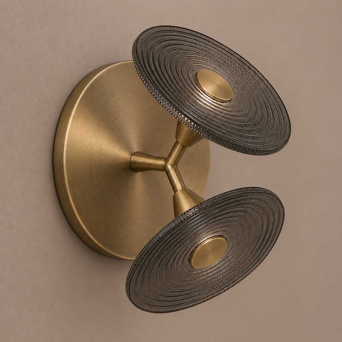 Cirkulos Lunos 2 Light LED Angled Wall Light