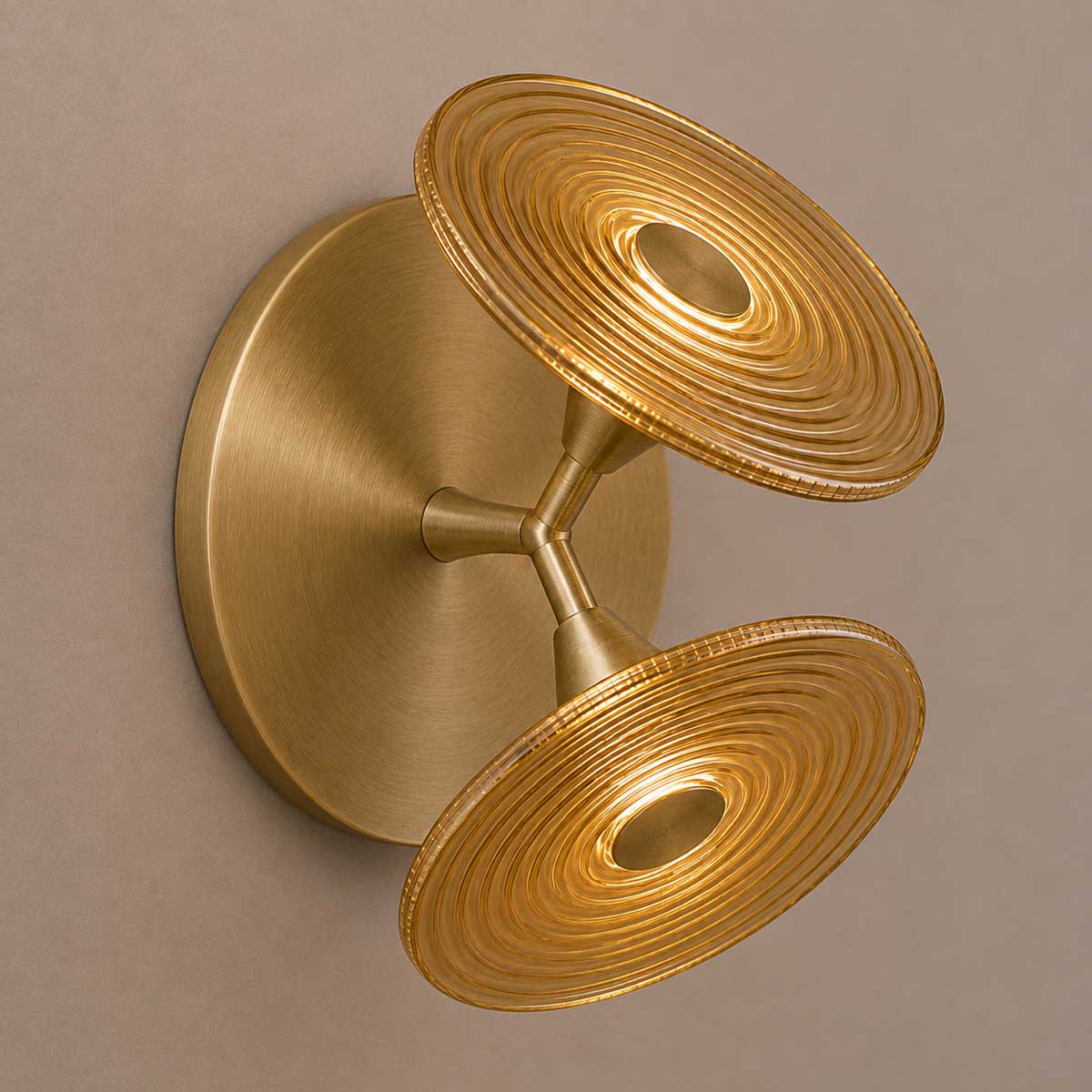 Cirkulos Lunos 2 Light LED Angled Wall Light