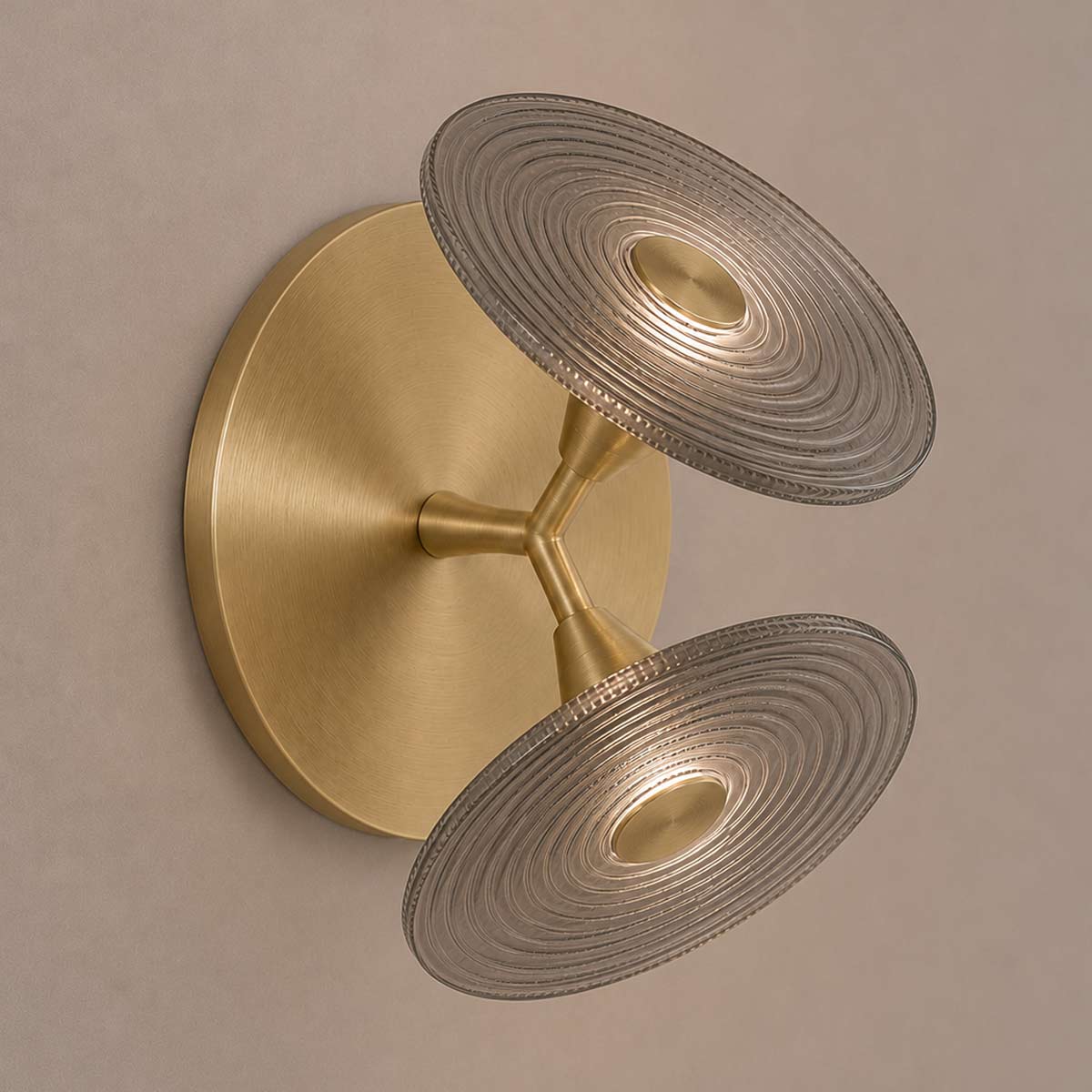Cirkulos Lunos 2 Light LED Angled Wall Light