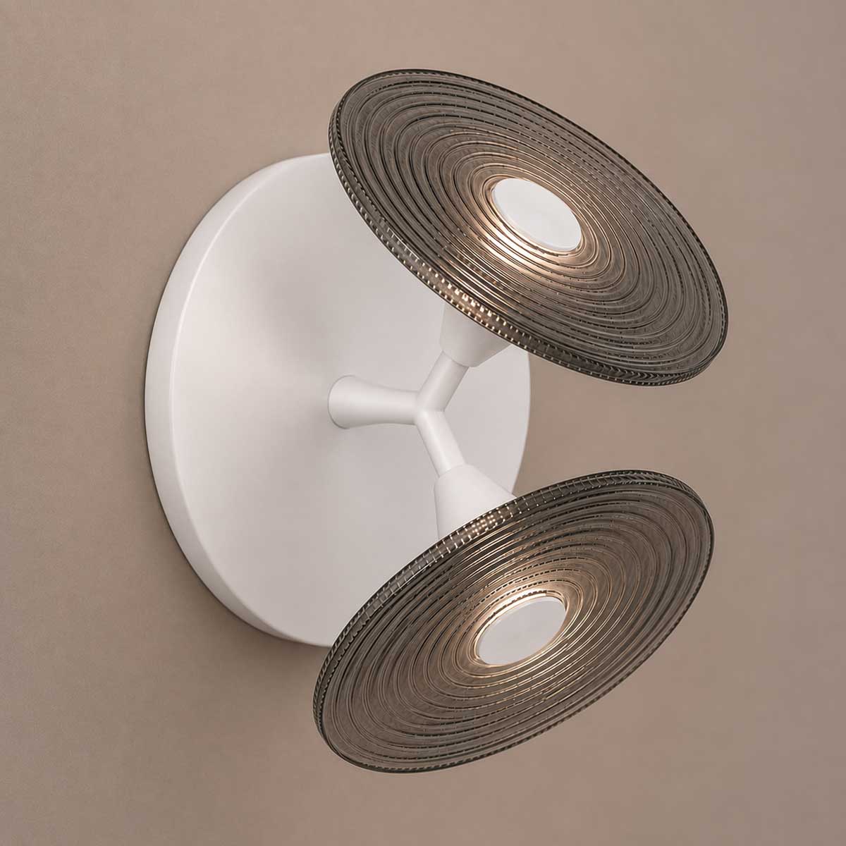 Cirkulos Lunos 2 Light LED Angled Wall Light