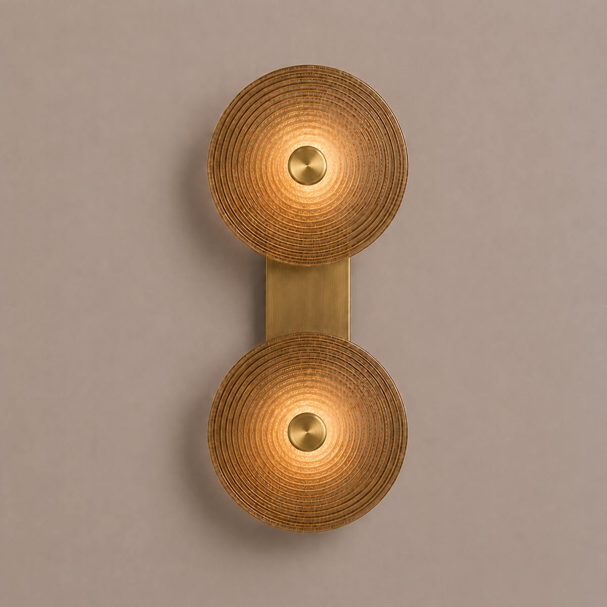 Cirkulos Lunos 2 Light LED Vertical Wall Light