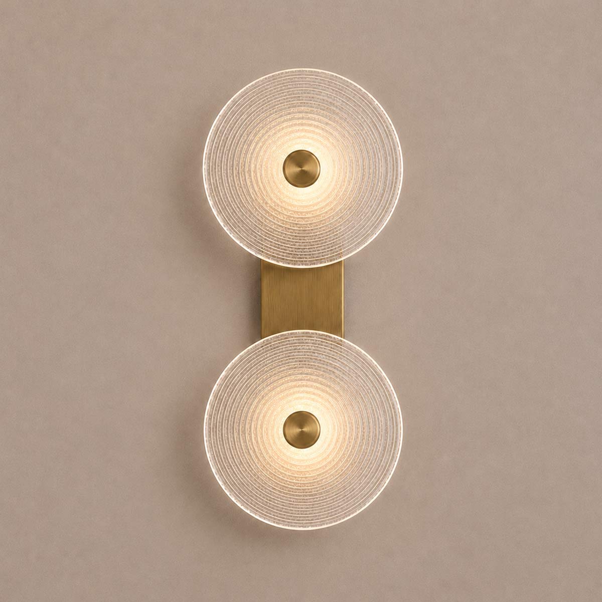 Cirkulos Lunos 2 Light LED Vertical Wall Light