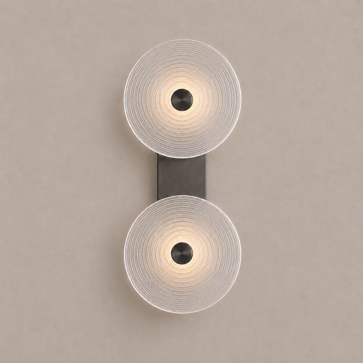 Cirkulos Lunos 2 Light LED Vertical Wall Light
