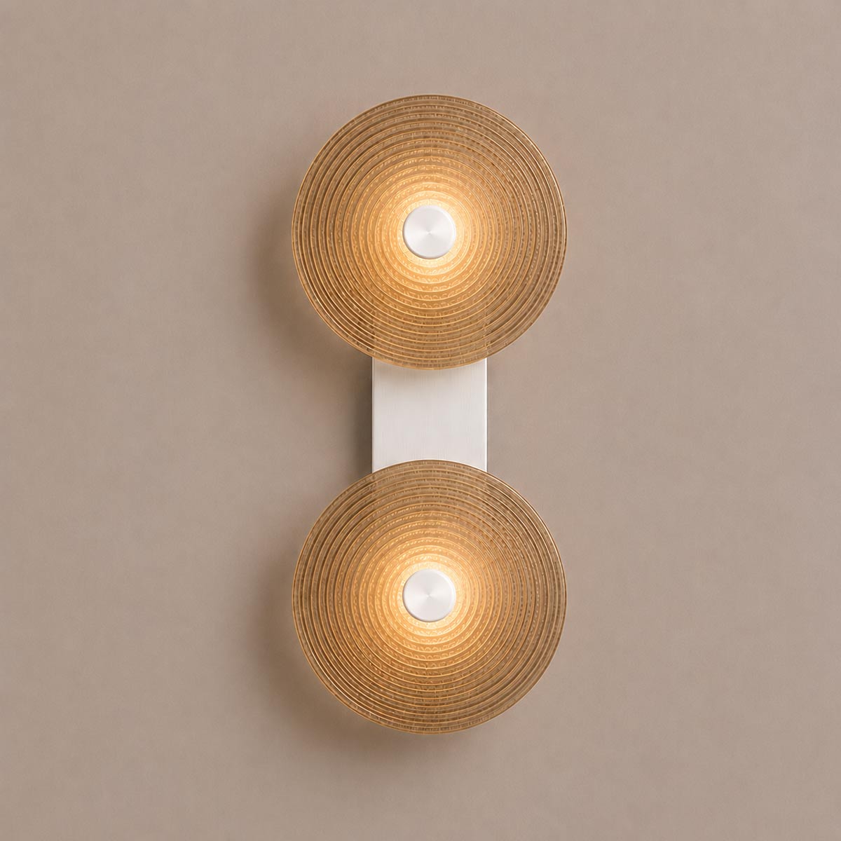 Cirkulos Lunos 2 Light LED Vertical Wall Light
