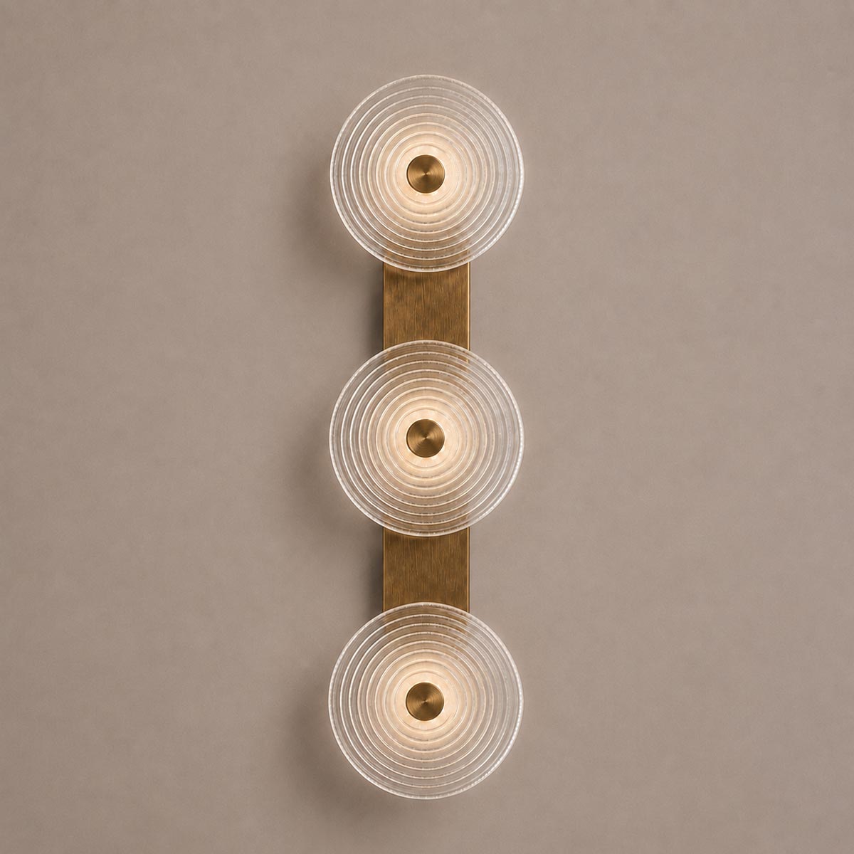 Cirkulos Lunos 3 Light LED Vertical Wall Light