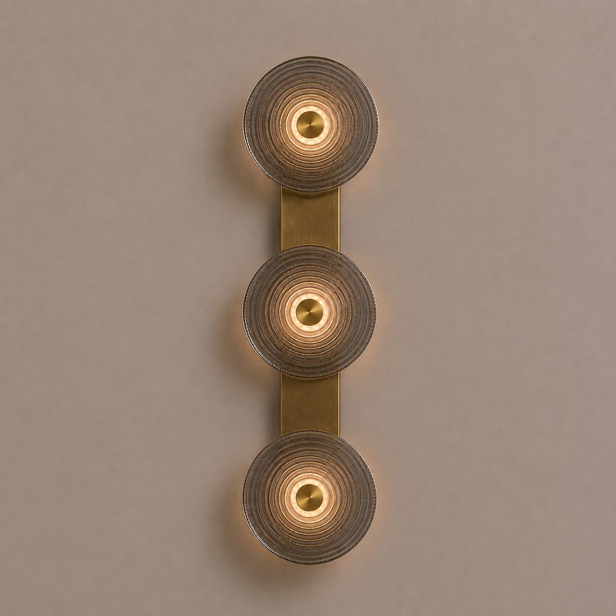 Cirkulos Lunos 3 Light LED Vertical Wall Light