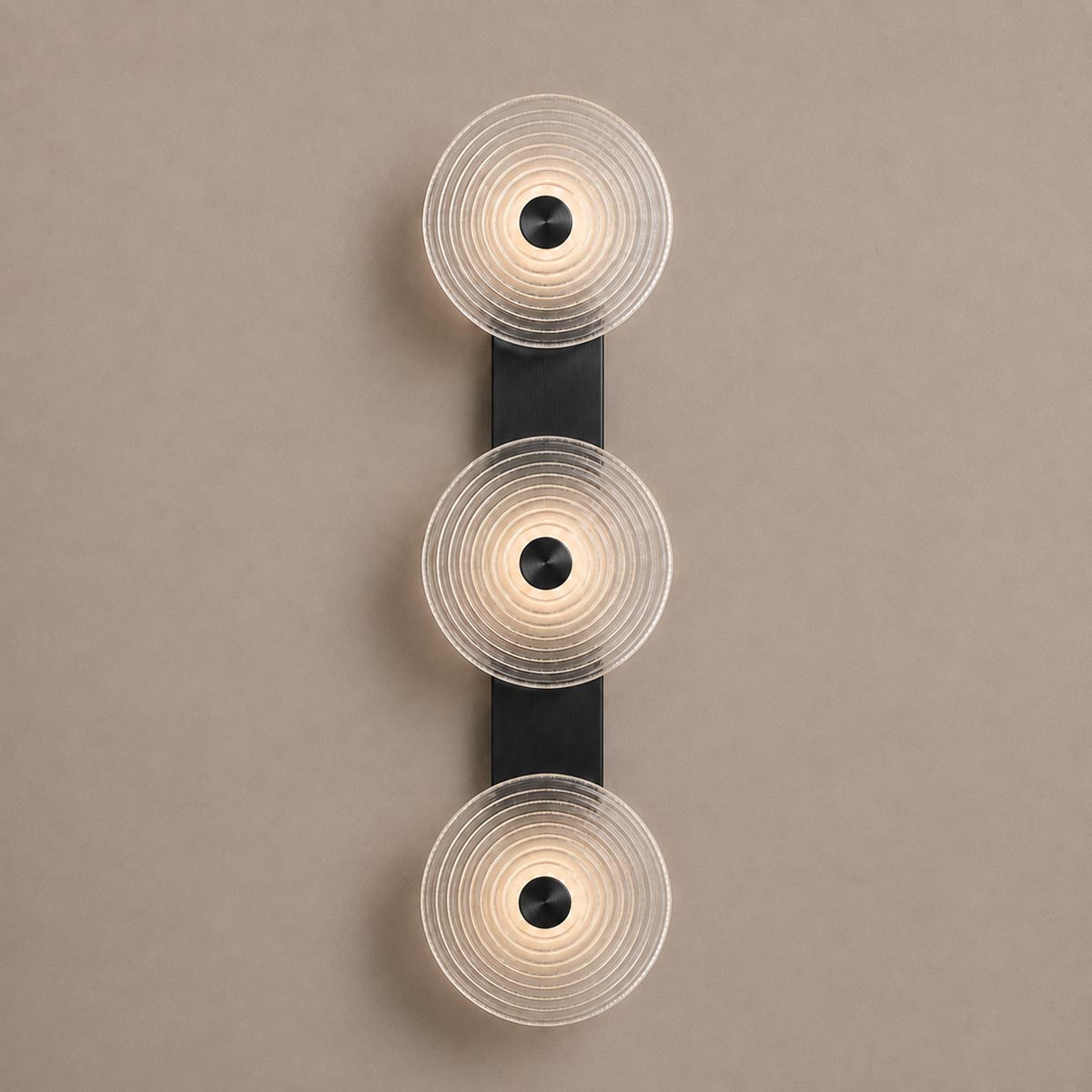 Cirkulos Lunos 3 Light LED Vertical Wall Light