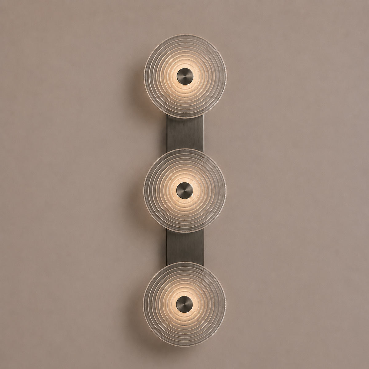 Cirkulos Lunos 3 Light LED Vertical Wall Light