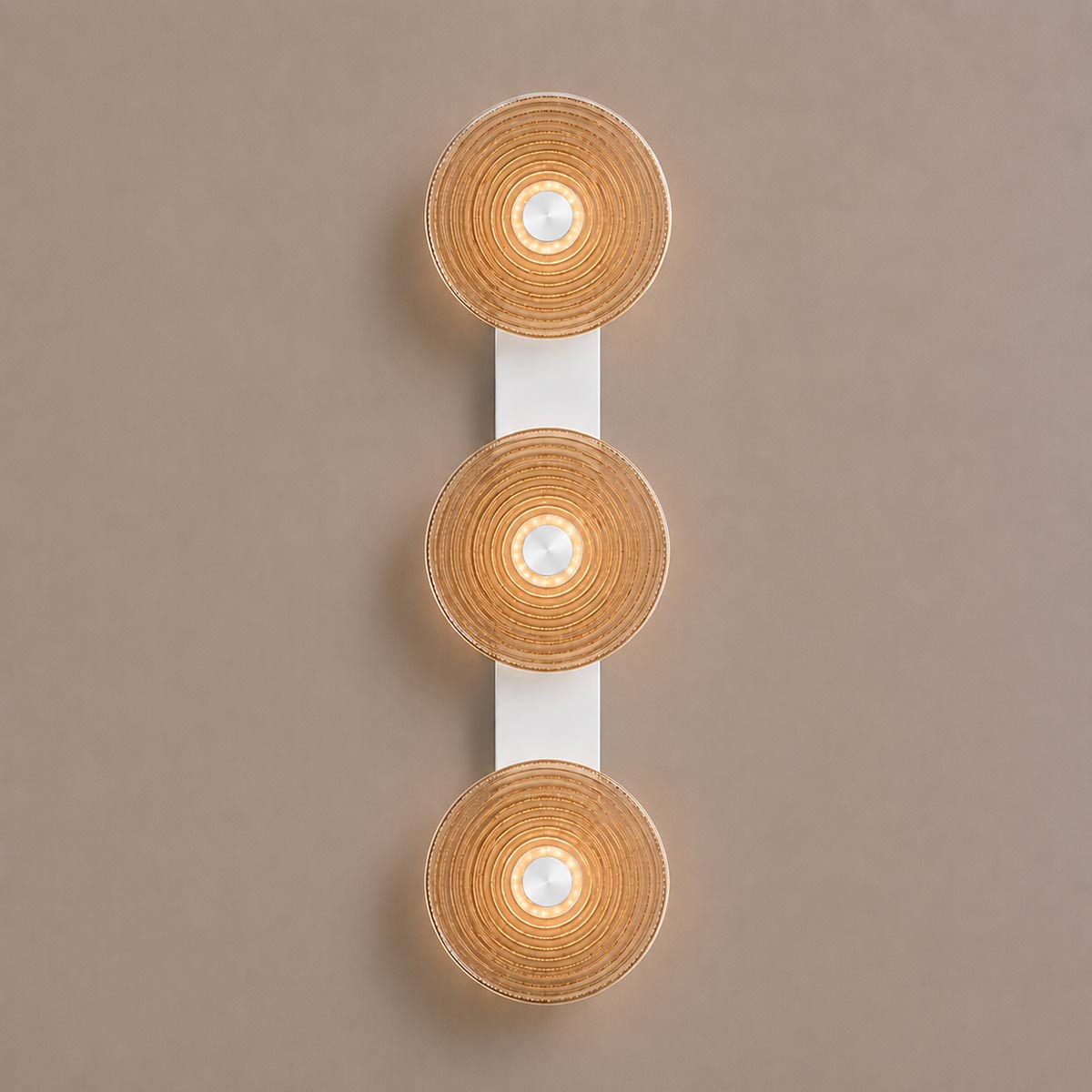 Cirkulos Lunos 3 Light LED Vertical Wall Light