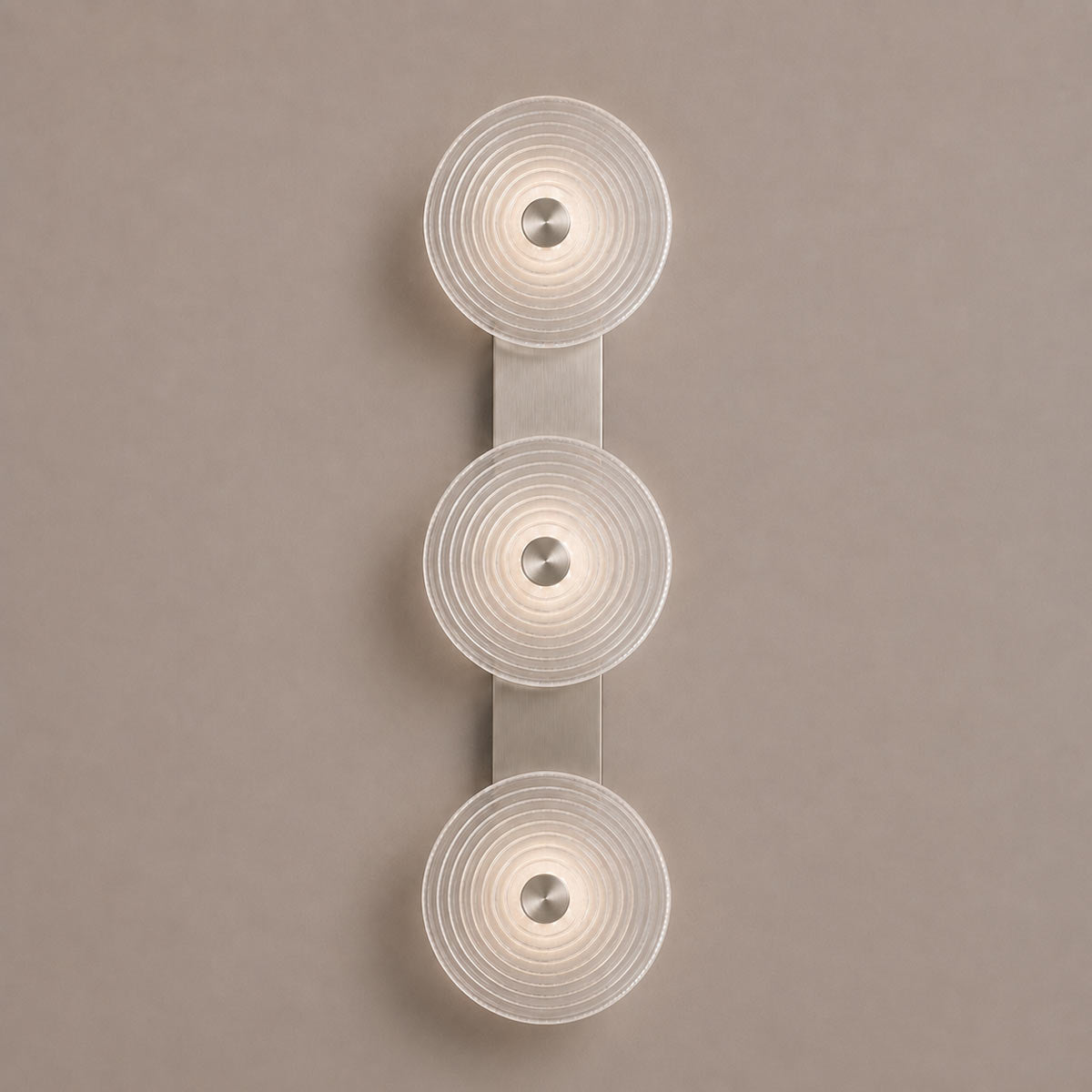 Cirkulos Lunos 3 Light LED Vertical Wall Light