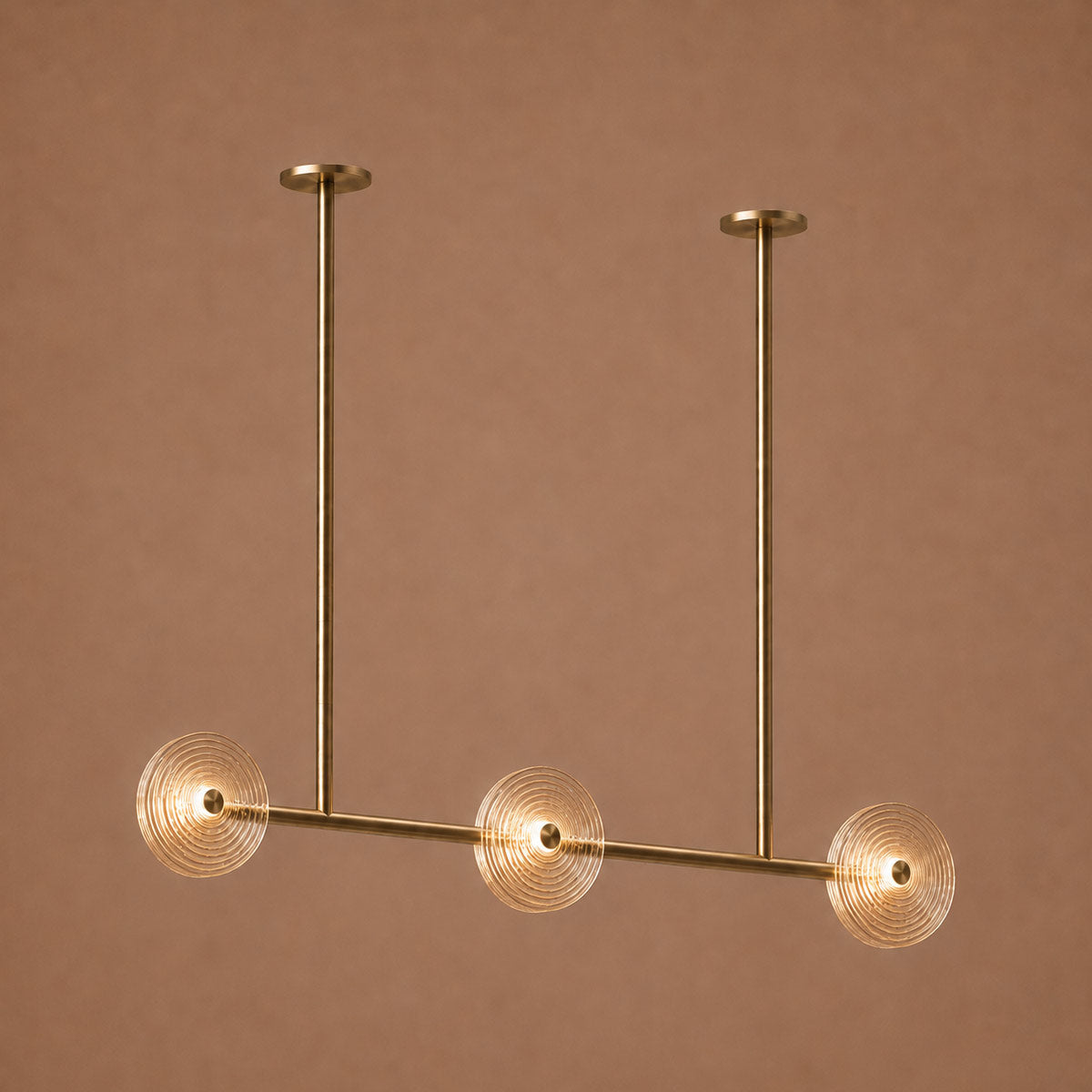 Cirkulos Lunos 6 Light LED Linear Bar Pendant