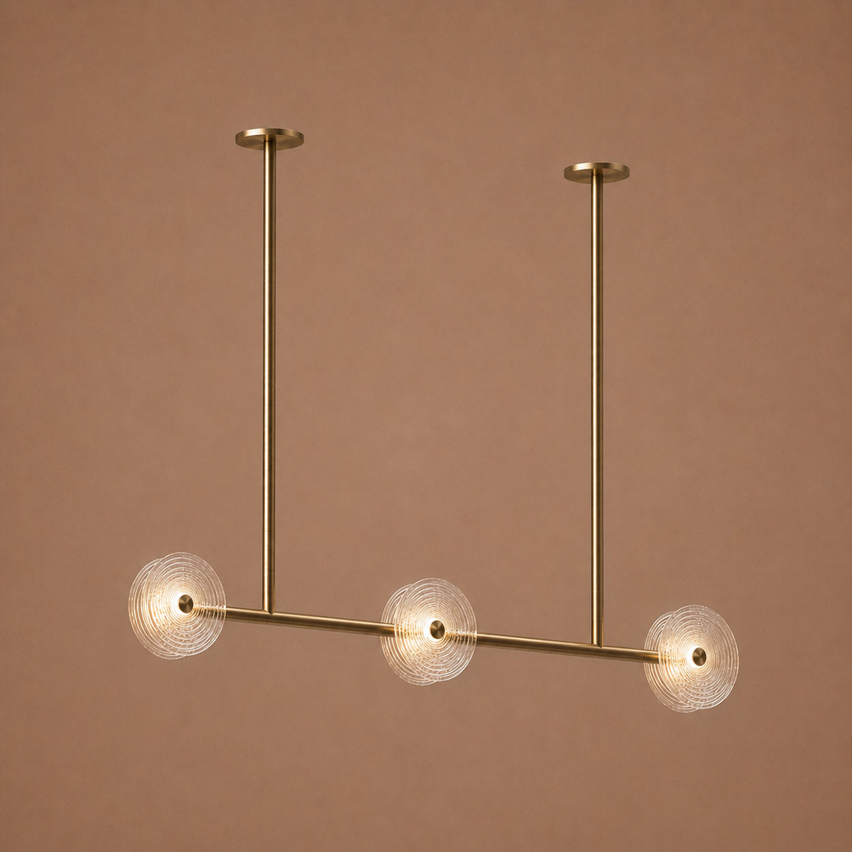 Cirkulos Lunos 6 Light LED Linear Bar Pendant