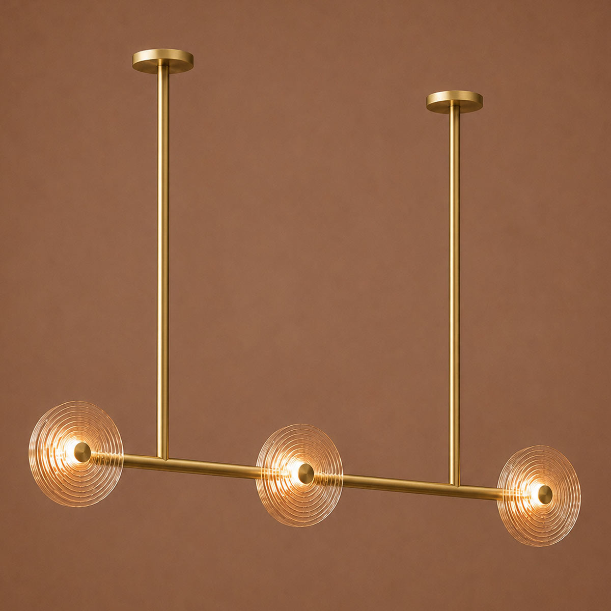 Cirkulos Lunos 6 Light LED Linear Bar Pendant