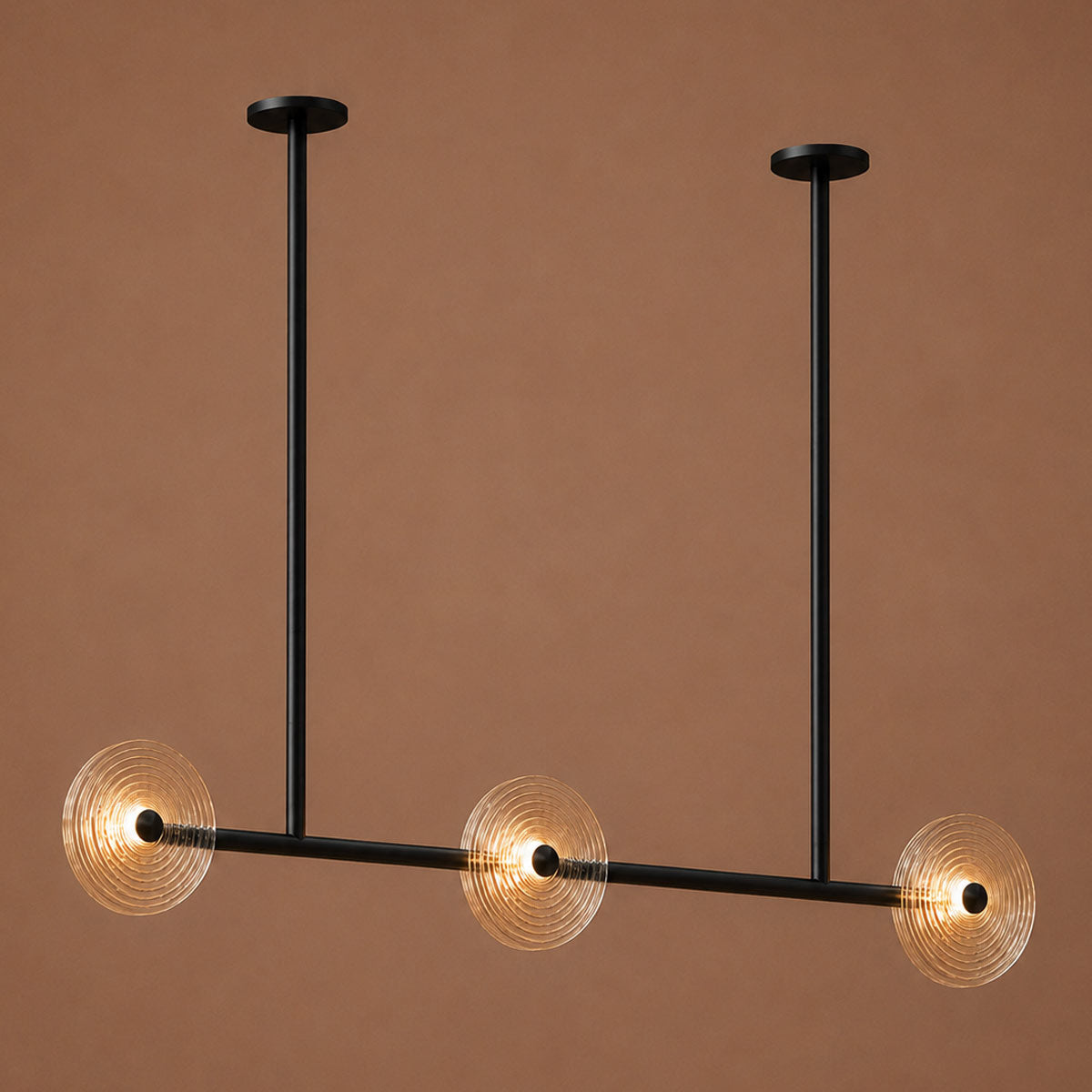 Cirkulos Lunos 6 Light LED Linear Bar Pendant