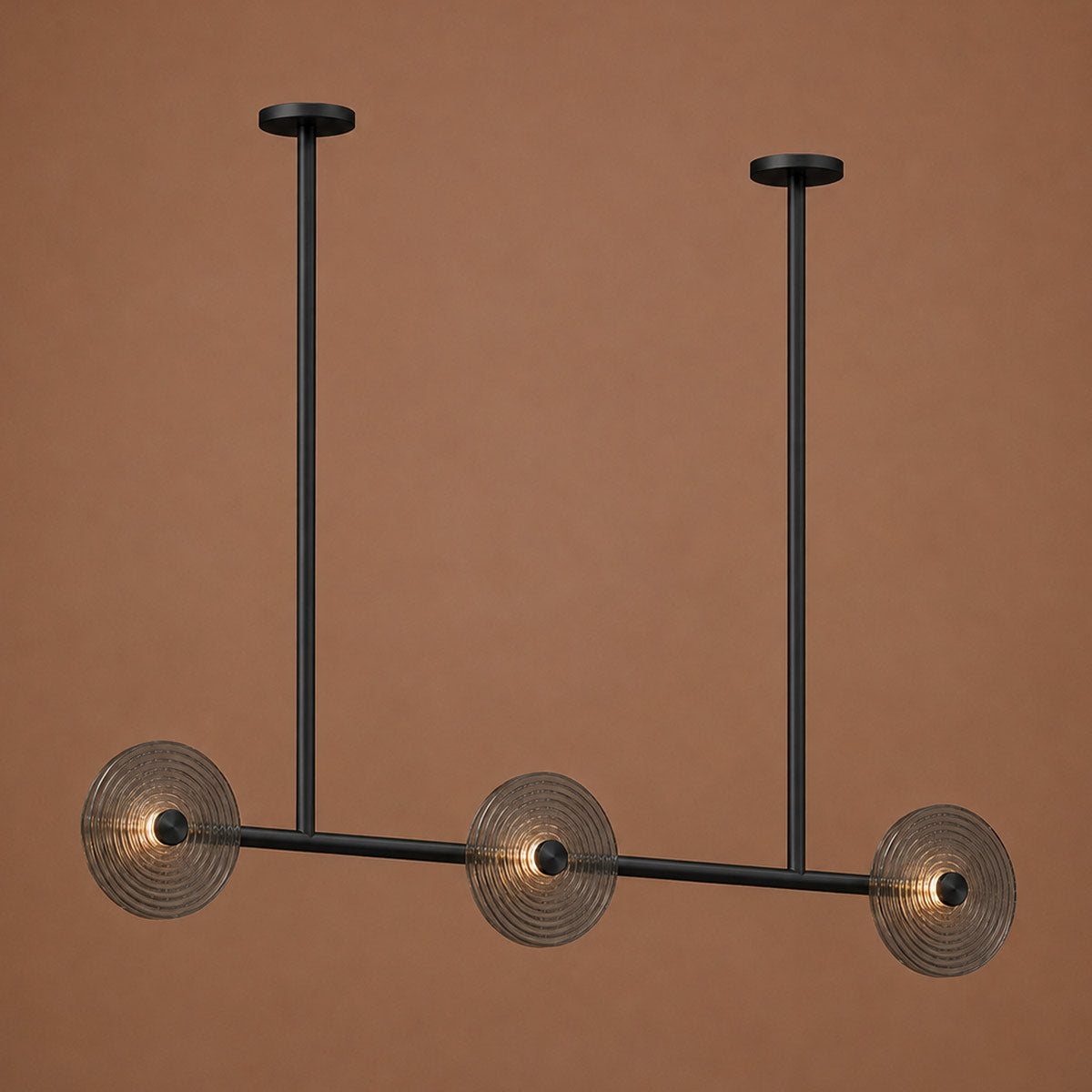 Cirkulos Lunos 6 Light LED Linear Bar Pendant