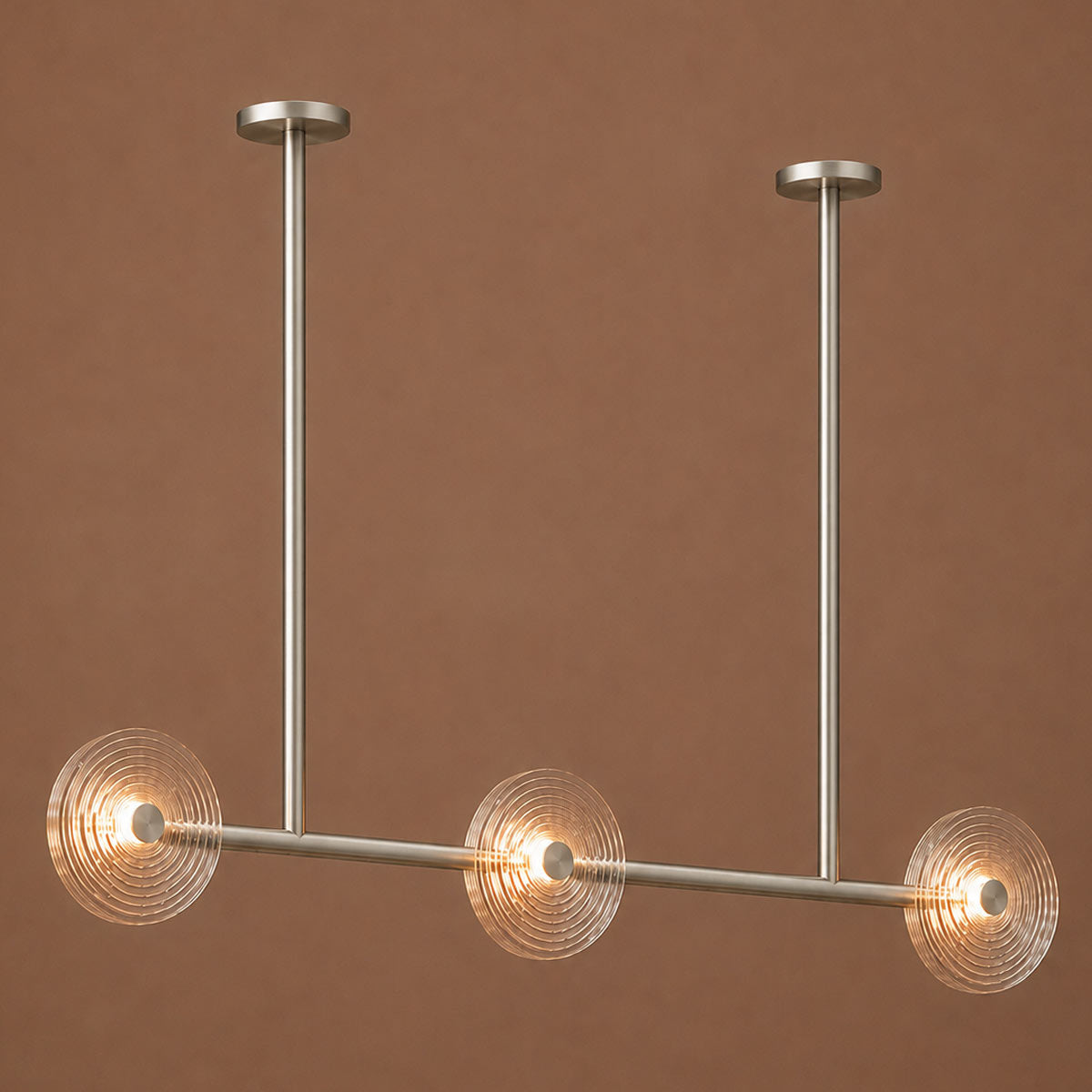 Cirkulos Lunos 6 Light LED Linear Bar Pendant