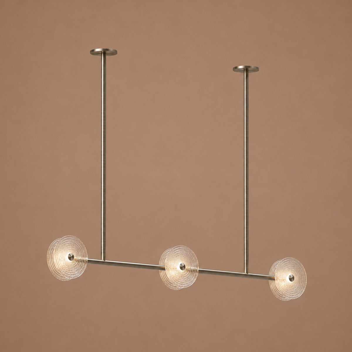 Cirkulos Lunos 6 Light LED Linear Bar Pendant