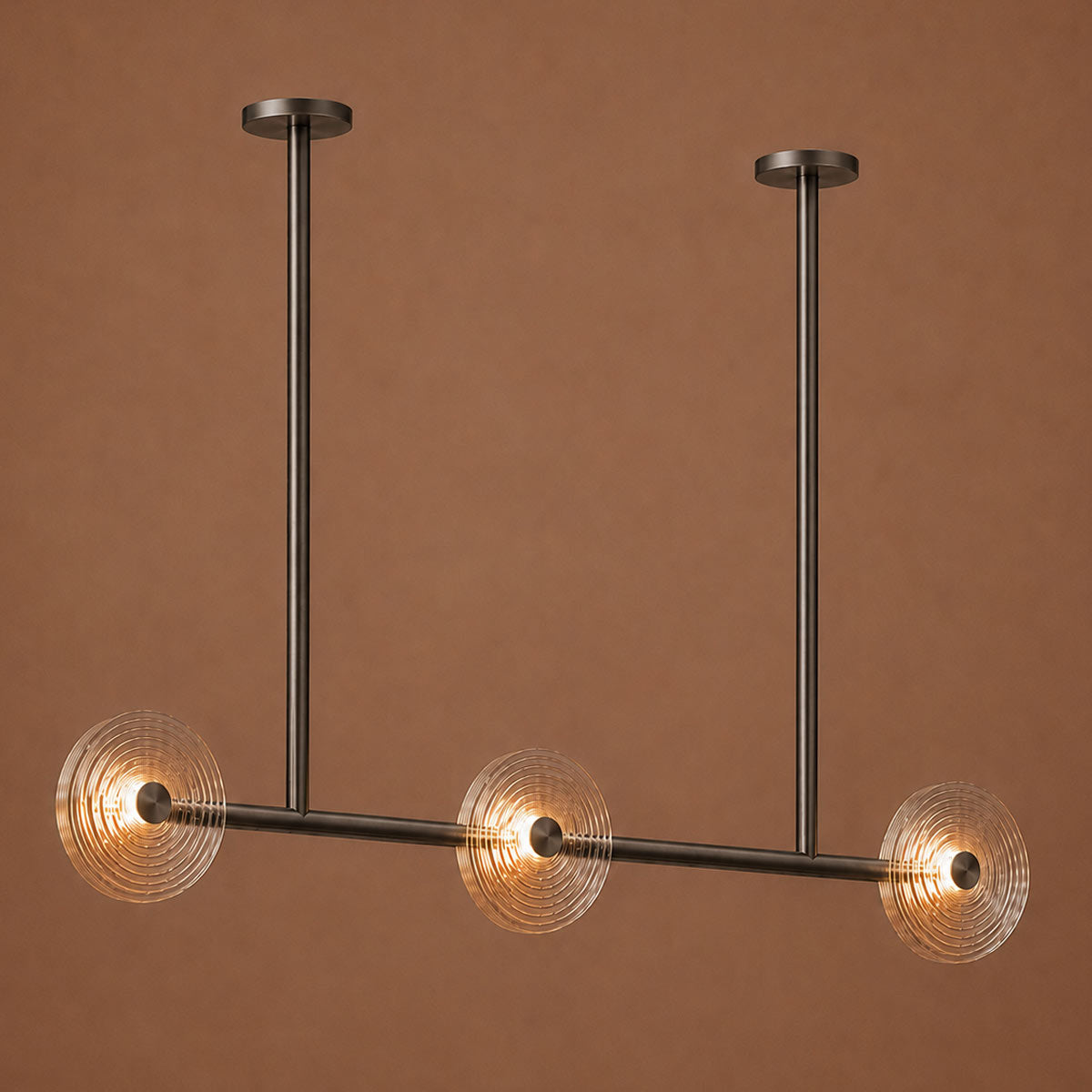 Cirkulos Lunos 6 Light LED Linear Bar Pendant
