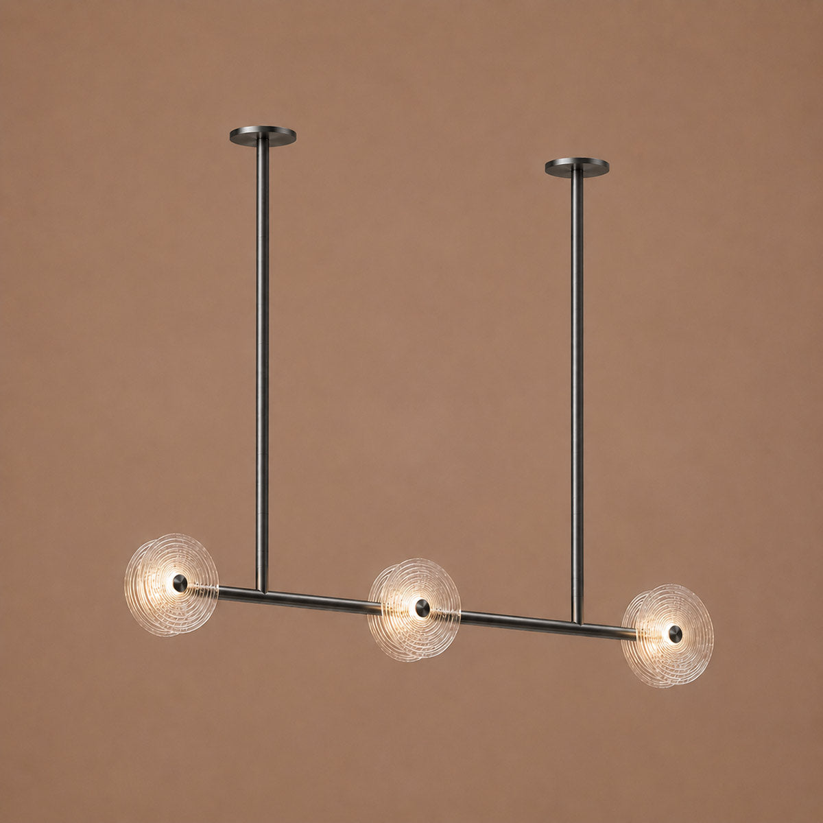 Cirkulos Lunos 6 Light LED Linear Bar Pendant