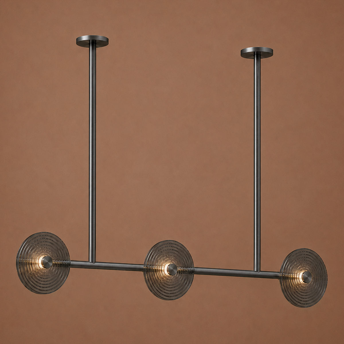 Cirkulos Lunos 6 Light LED Linear Bar Pendant