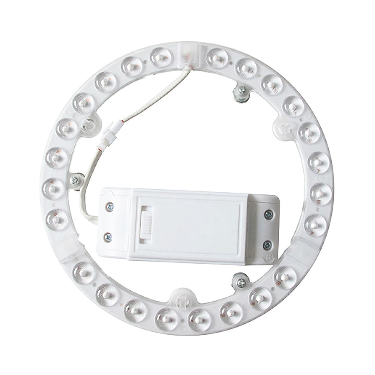 LED Conversion Kit for Fluorescent Oyster Fixtures with Tri-CCT Switch