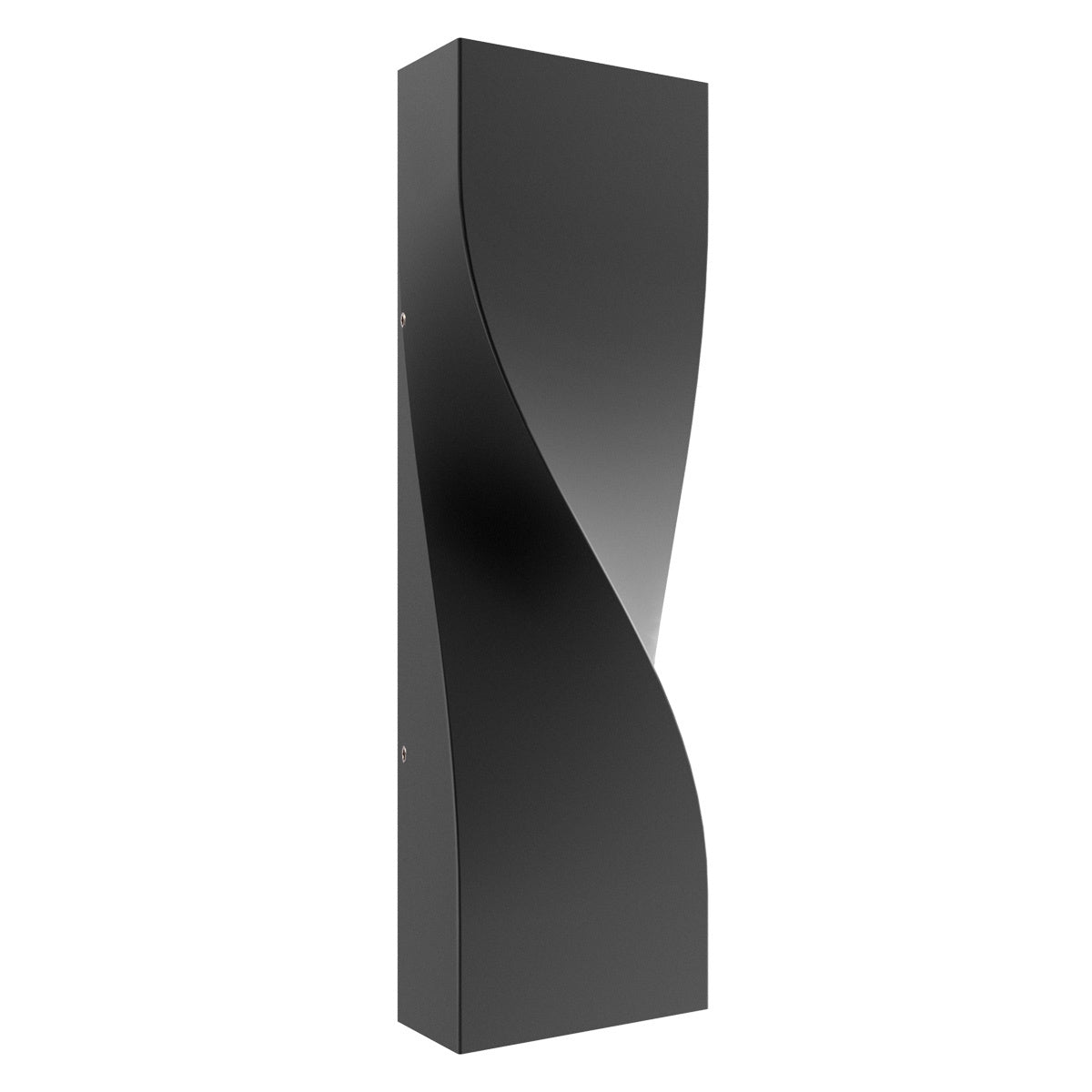 Giro Curved Aluminium Up & Down Outdoor Wall Light