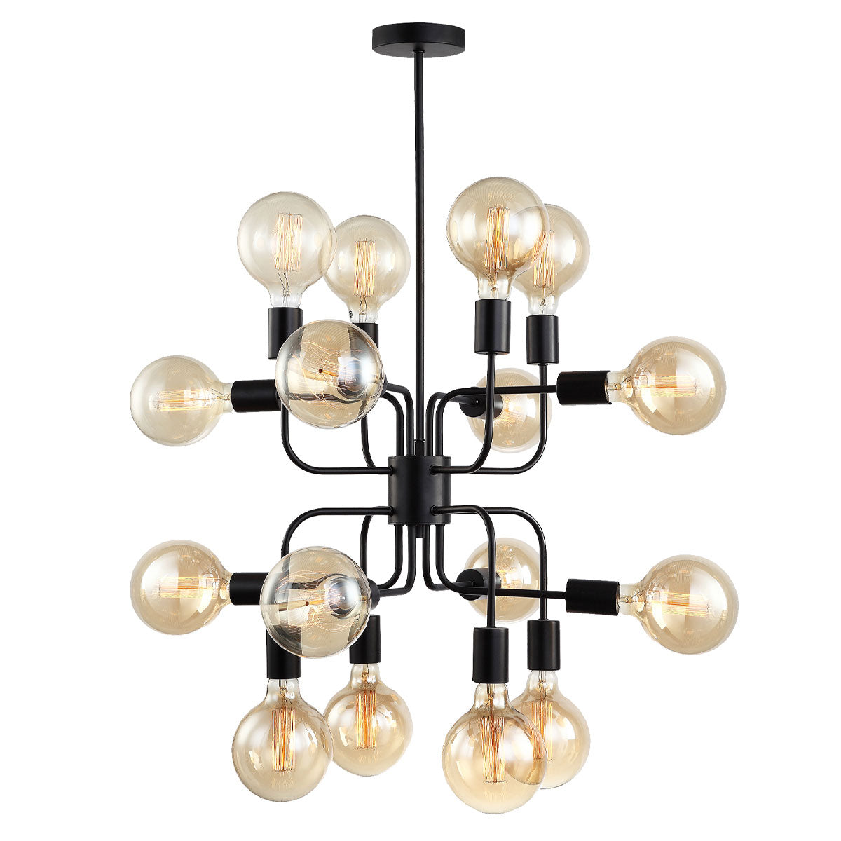 Hexade 16 Light Modern Abstract Pendant Light