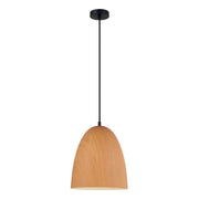 Ligna Oblong Timber Style Pendant