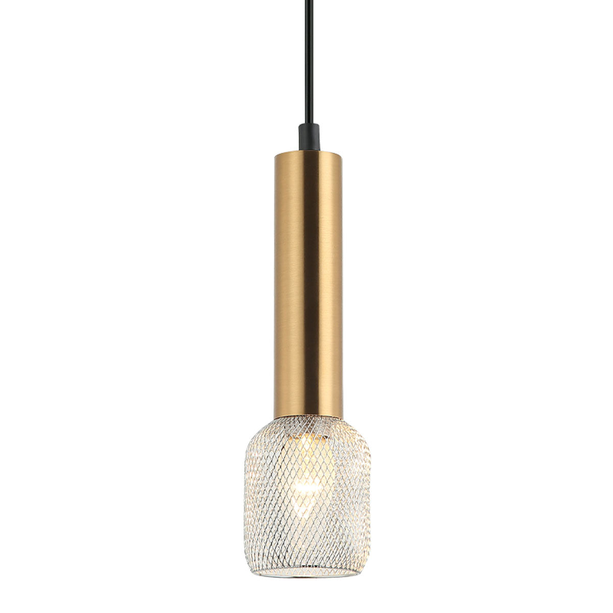 Mikro Interior Cylinder Mesh Pendant Light