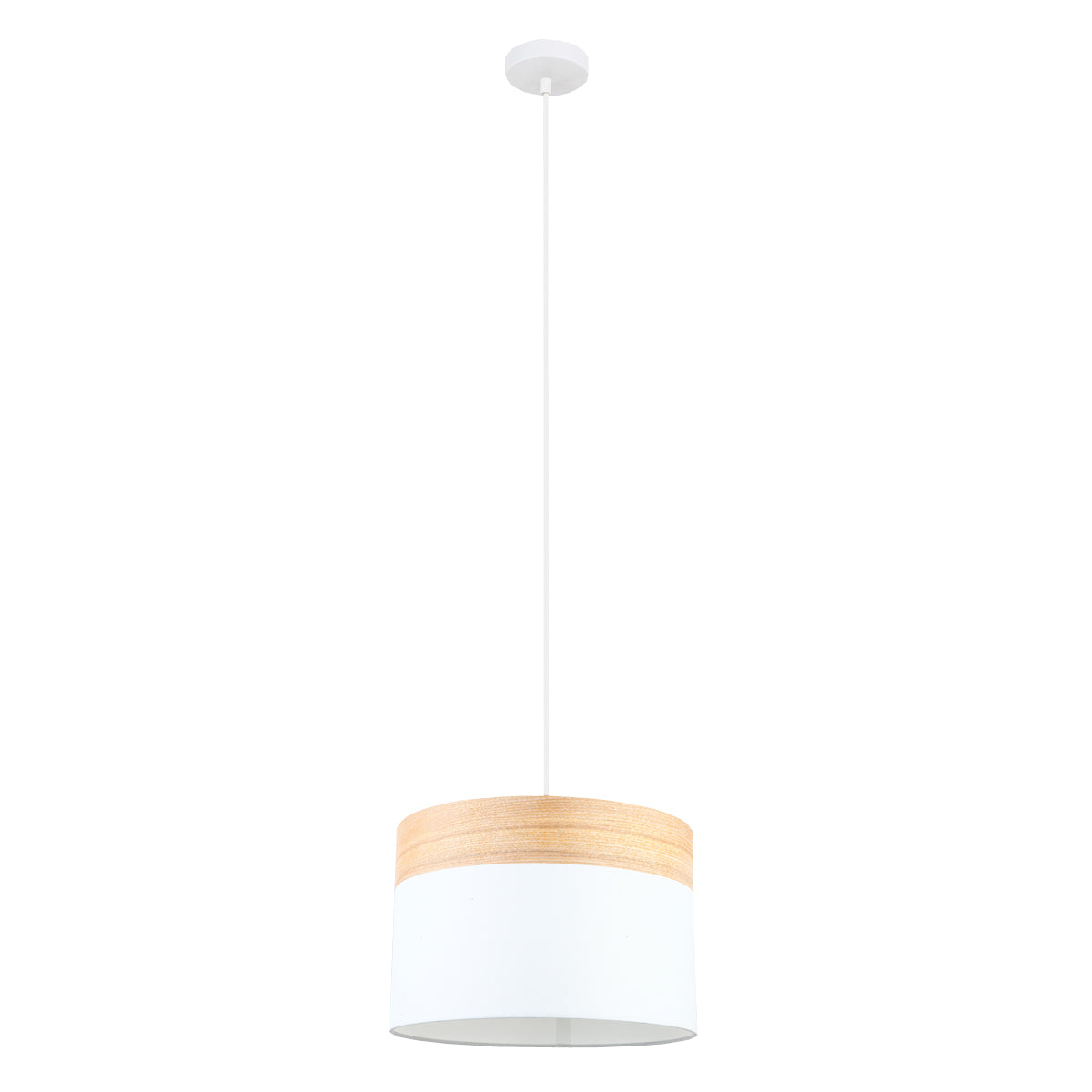 Tambura Medium Blonde Wood Pendant Light