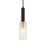 Cleo Oblong Cut Glass Pendant Light