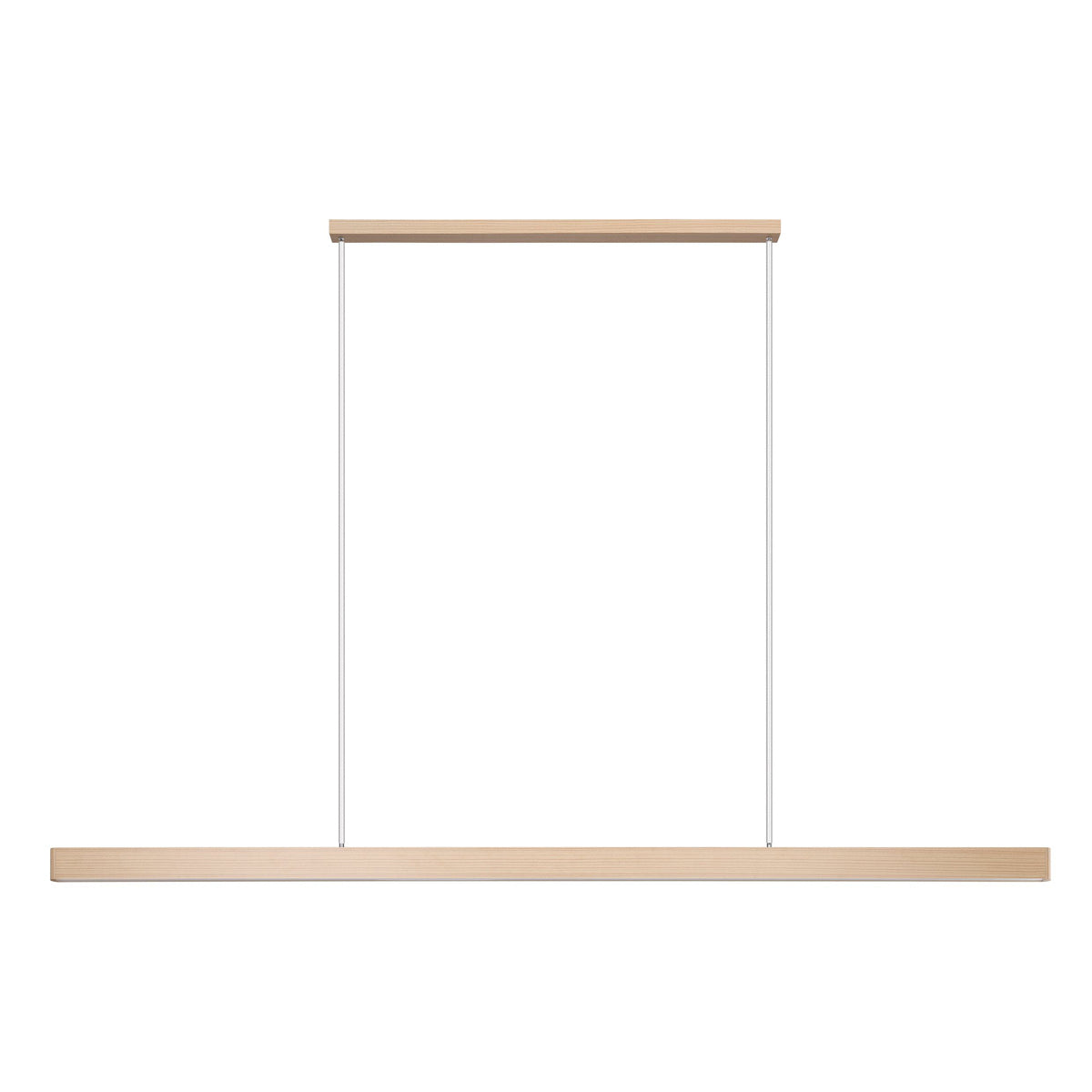 Climene 3 Linear Pendant LED Light - Oak
