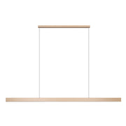 Climene 3 Linear Pendant LED Light - Oak
