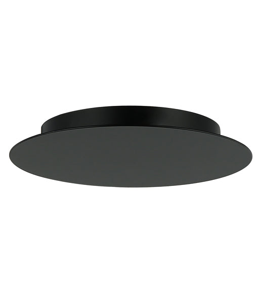 Cluster Pendant Canopy Round Black
