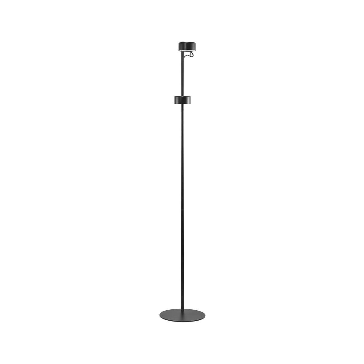 Clyde 10W LED Twin Head Floor Lamp