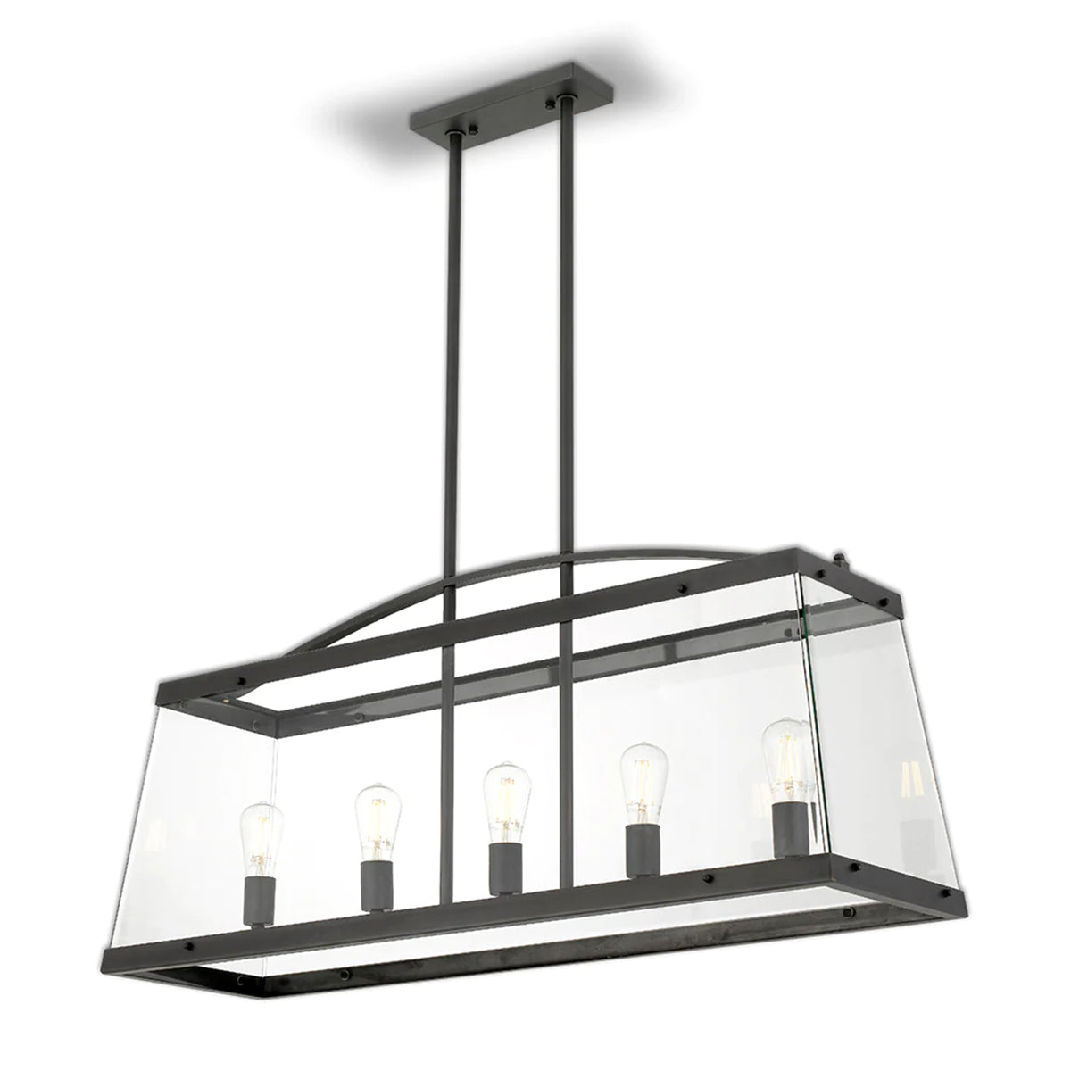 Colair Solid Brass 5-Light Pendant - Classic Style