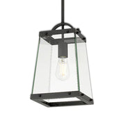 Colair Solid Brass Pendant Light with Bevelled Glass