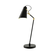 Colton Black & Brushed Brass Table Lamp