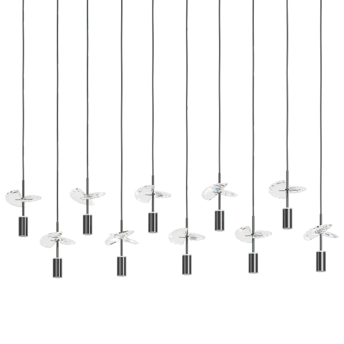 Comareira Linear Bar Pendant Light - Tri-Colour