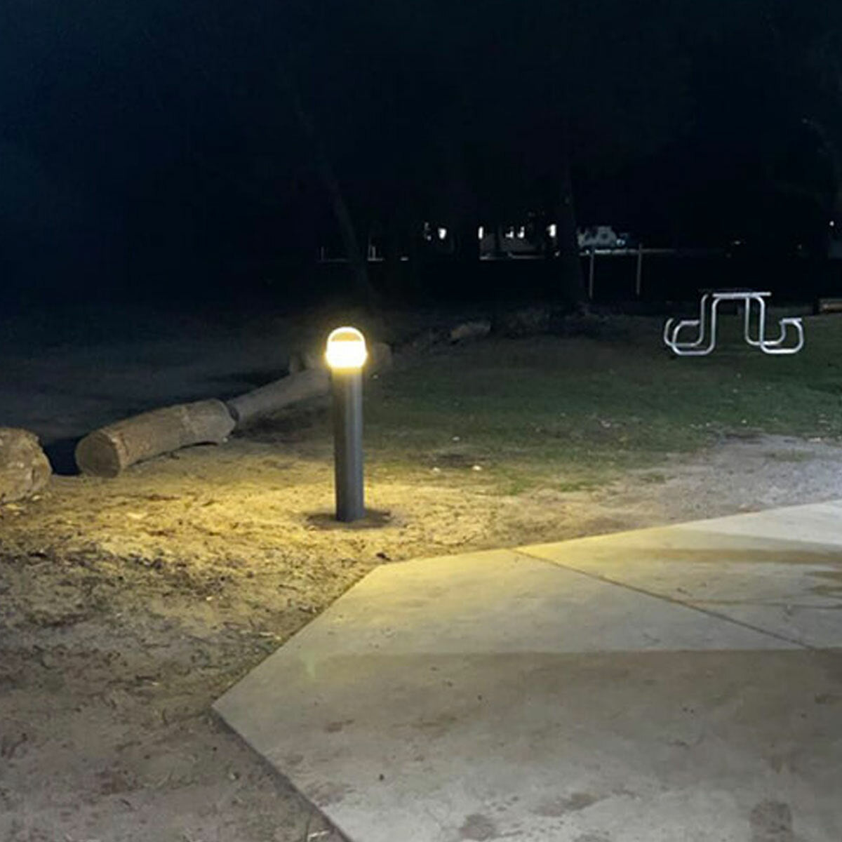 Commercial LED Solar Bollard Light