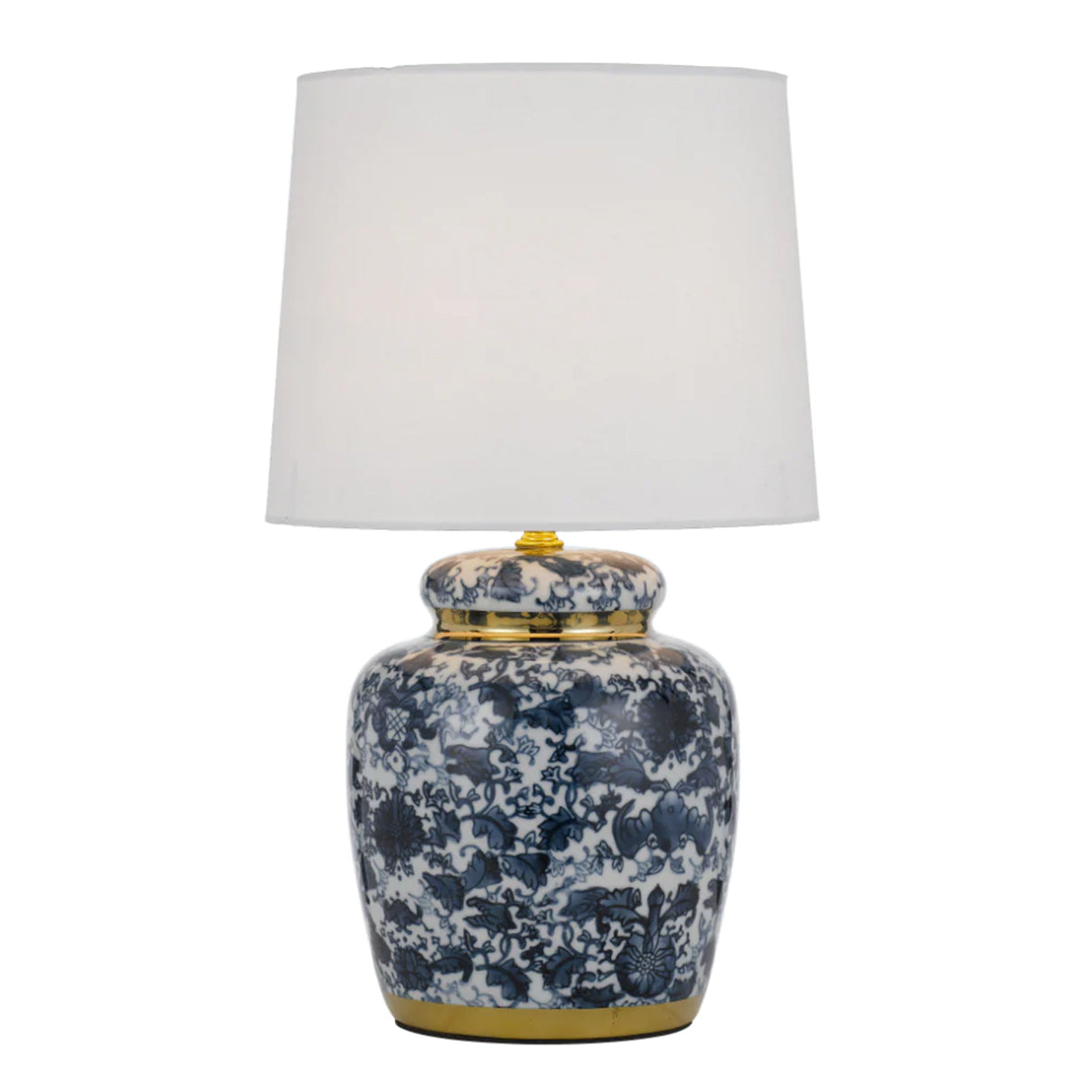 Como Table Lamp with Drum Shade