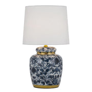 Como Table Lamp with Drum Shade