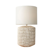 Cora Woven Table Lamp