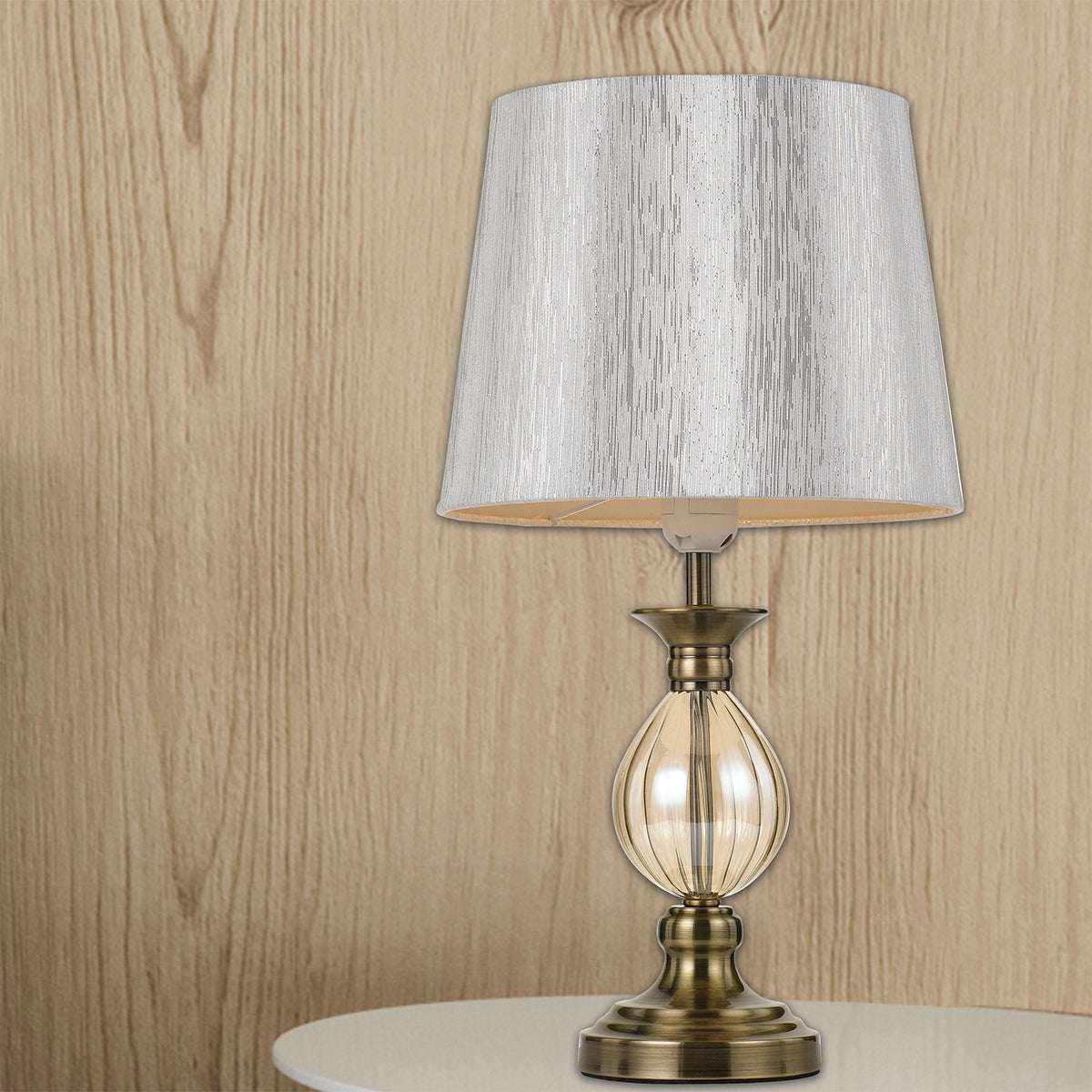 Crest Table Lamp with Inline Switch