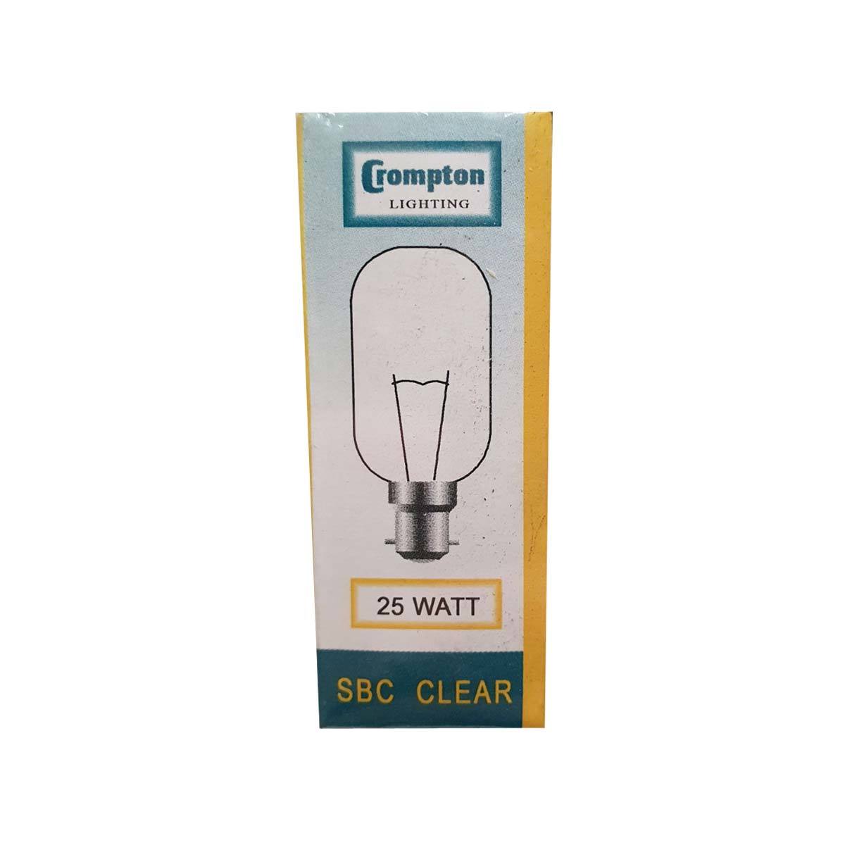Crompton B15 25W Clear Incandescent Globe