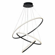 Crown 3 Ring LED Pendant Light